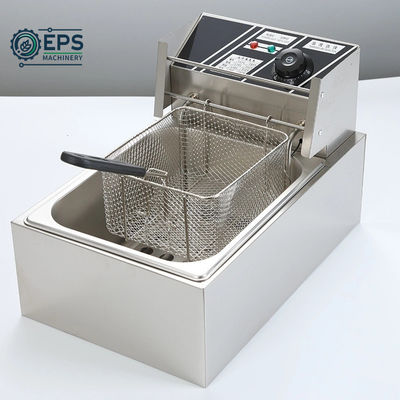 Fritura elettrica multifunzione da 6 litri per friggere cibo in cucina di hotel e ristoranti
