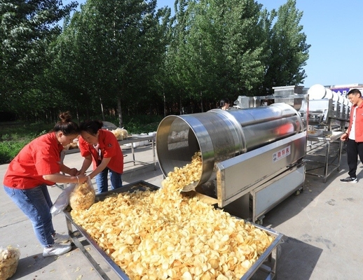 Macchine di produzione di patate a chip automatiche ad alta capacità