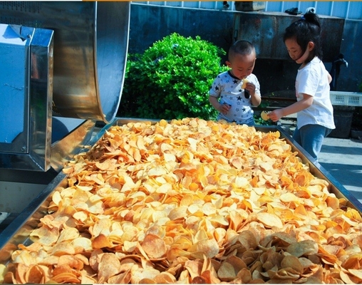 Macchine per la lavorazione delle patate a chip per la produzione costante