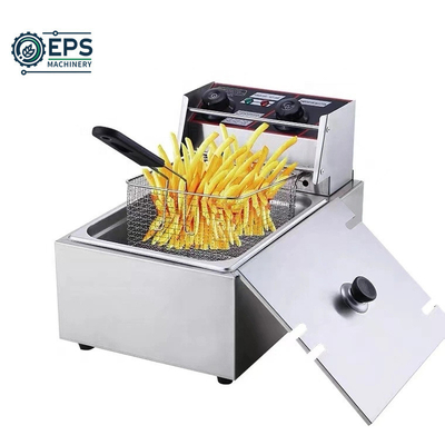 Fritura elettrica commerciale per la cottura energetica 405X241X204mm