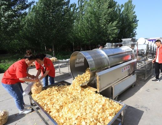 Frittatrice di patate industriali a grandi dimensioni per 200 kg di patatine fritte surgelate