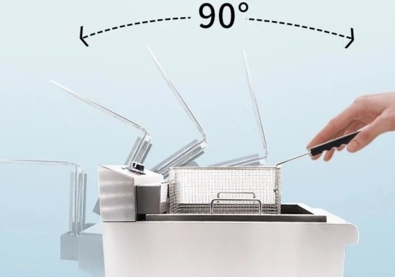 Frittelle automatiche ad olio per friggitrici portatili e durevoli