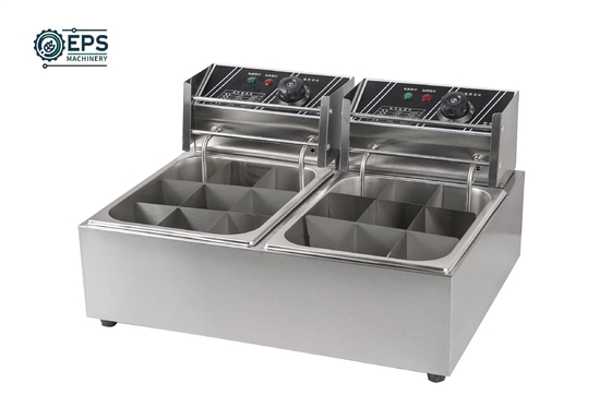 Migliora la tua esperienza culinaria con la friggitrice e filtrazione dell'olio di capacità 405X241X204mm