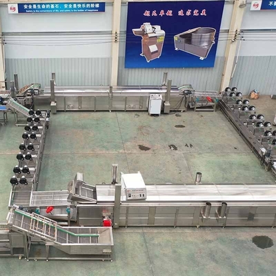 Linea elettrica di produzione di patatine per la produzione di 200 kg/300 kg