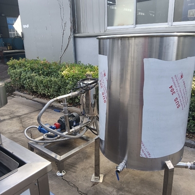Macchina di frittura automatica a gas in acciaio inossidabile grande per pasta carne di pollo Cipolla Patata