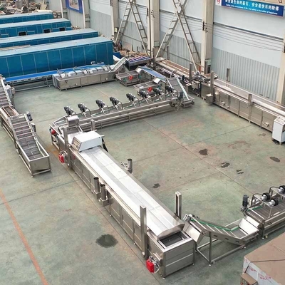 Apparecchiature di linea di produzione di 500 kg di patatine per le richieste di produzione a granel
