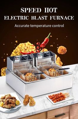 EPS Control Mod Button Automatic Electric Chicken Pressure Fryer Machine per snack