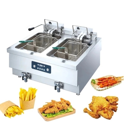 Confezione Dimensioni 52,00cm * 30,50cm * 29,50cm Fritura commerciale con sistema di filtrazione dell' olio