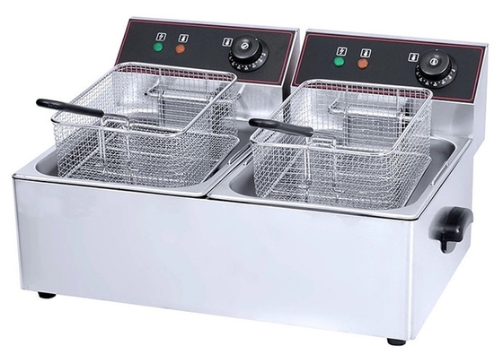 Confezione Dimensioni 52,00cm * 30,50cm * 29,50cm Fritura commerciale con sistema di filtrazione dell' olio