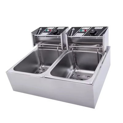 Confezione Dimensioni 52,00cm * 30,50cm * 29,50cm Fritura commerciale con sistema di filtrazione dell' olio