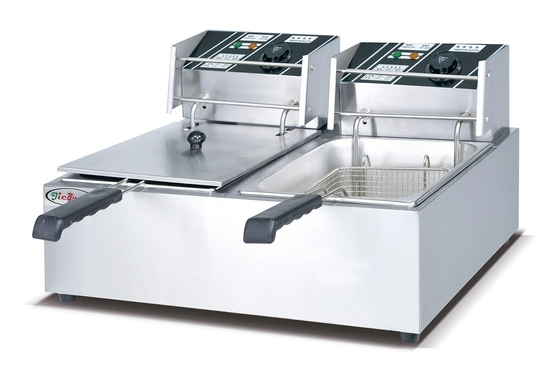 Confezione Dimensioni 52,00cm * 30,50cm * 29,50cm Fritura commerciale con sistema di filtrazione dell' olio