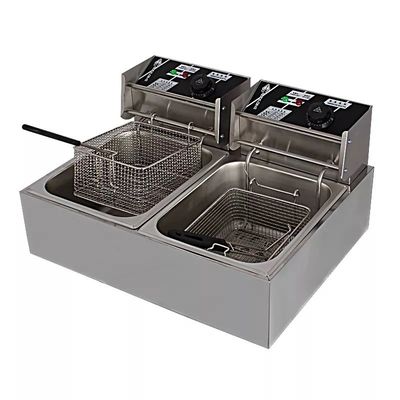 Macchina di frittura continua per la produzione a volume utilizzando la tecnologia Mod Control Button