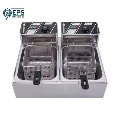 52.00cm * 30.50cm * 29.50cm Apparecchiature di frittura a controllo pulsante per l'industria delle macchine alimentari