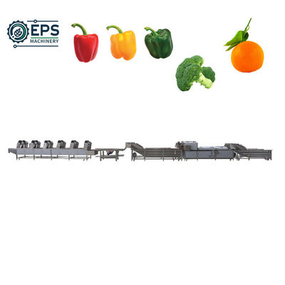 Lavatrice di frutta e verdura completamente automatica per grossisti alimentari che soddisfano i vostri standard