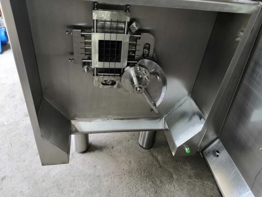 3kw Cubi di maiale congelati Tagliatrice di pezzi Macchina di taglio di formaggio Macchina di taglio di pezzi di carne