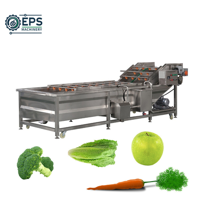 Apparecchiature per il lavaggio e il sbiancamento completamente automatiche di ortaggi e frutta con opzioni personalizzate