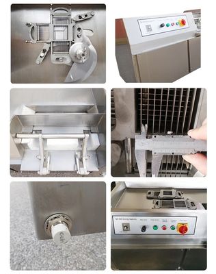 Macchine di taglio di cubo di carne congelata in acciaio inossidabile di grado automatico