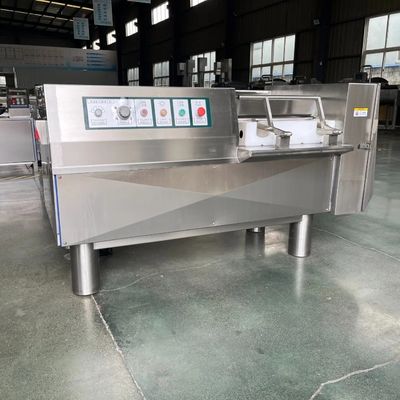 500 kg elettrico 304 in acciaio inossidabile carne congelata Decing Dicer macchina dadi taglia 21