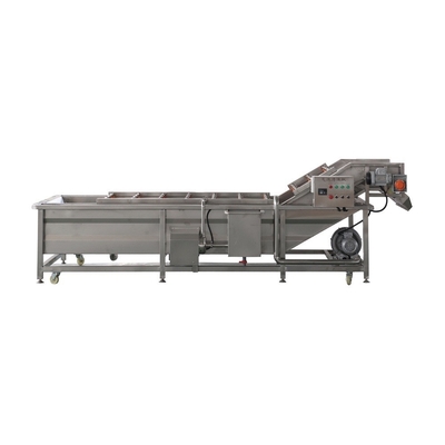 Apparecchiature per il lavaggio di insalate di verdura e frutta con capacità 1500 kg/h 110V-380V