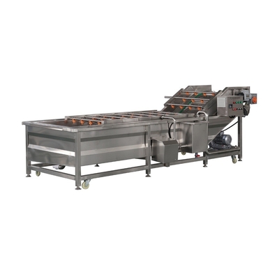Apparecchiature per il lavaggio di insalate di verdura e frutta con capacità 1500 kg/h 110V-380V