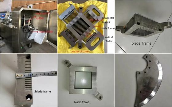 Dischi elettrici industriali per carne surgelata con acciaio inossidabile automatico