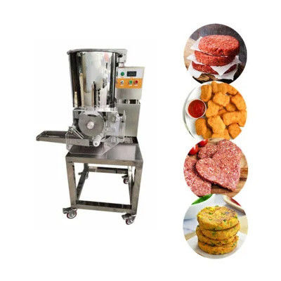 Macchine per la produzione di ciambelle di pollo automatiche di grado automatico con tritacarne