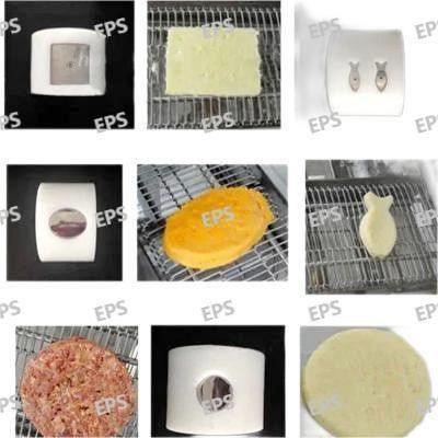 Macchine per la produzione di ciambelle di pollo automatiche di grado automatico con tritacarne
