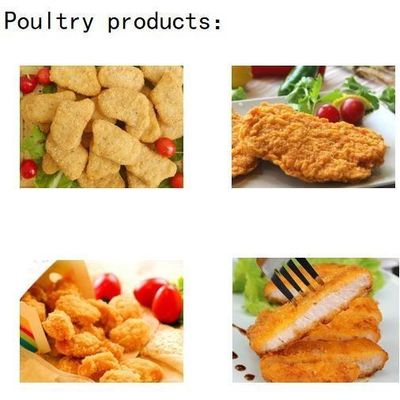 Macchine per la produzione di ciambelle di pollo automatiche di grado automatico con tritacarne