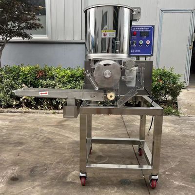 Macchine per la produzione di ciambelle di pollo automatiche di grado automatico con tritacarne