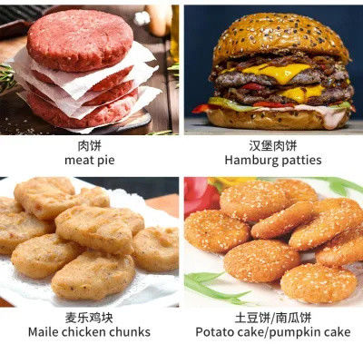 La macchina per fare hamburger e patatine con tecnologia avanzata