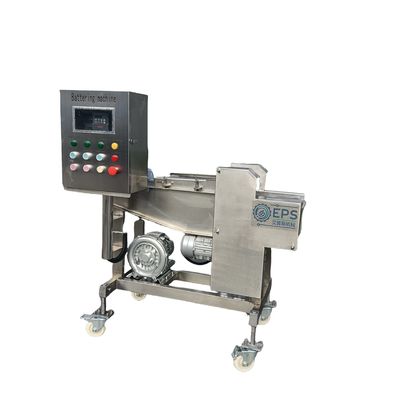 380V Tempura Automatic Dipping Battering Coating Machine per carne, frutti di mare e verdure