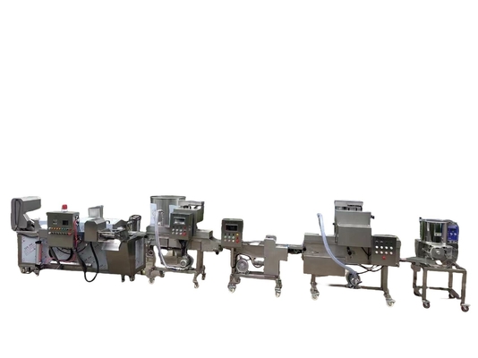 Macchina automatica multi-burger per la produzione di hamburger e chicken nuggets
