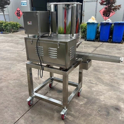 Pressa per hamburger di media capacità, fabbricante di patatine di grado automatico, tensione automatica 380V