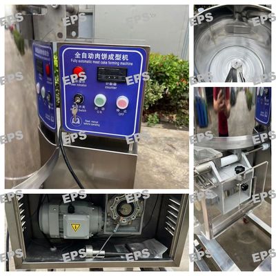 Burger Patty Cuber Perforator Beef Burger Tender Machine Alimentato da una macina da carne da 380 V