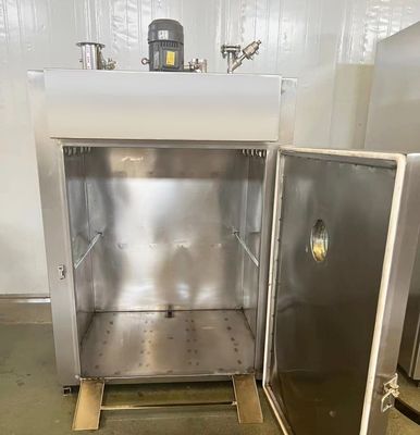 Fumatore automatico di carne con pulsante di controllo