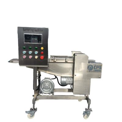 Macchine automatiche per il trattamento dei prodotti ittici per rivestimenti precisi e uniformi