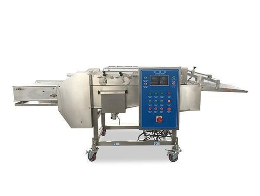 Processamento termico macchina automatica per il battito di gamberi Tempura per rivestimento su larga scala