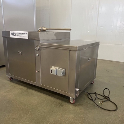 Apparecchiature per il riempimento di salsicce per la trasformazione della carne con parti durevoli e volume di 160L