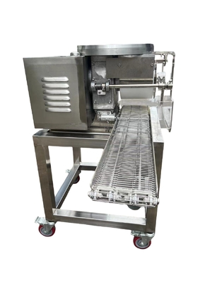 Macchine automatiche per la batteria dei frutti di mare 500 kg/h Trattamento termico e grado automatico