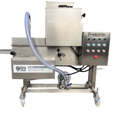 Voltaggio 380V Macchina di farina di frutti di mare Macchina di rivestimento di popcorn di pollo