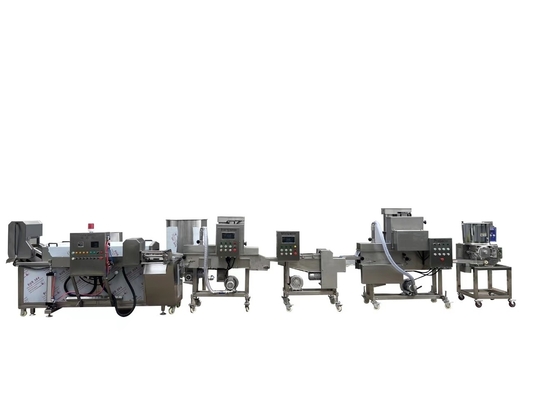 Macchina di linea di produzione di anelli di cipolle fritte automatiche di grado automatico