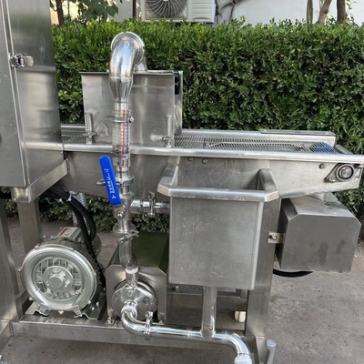 Macchine automatiche per battere e imballare il pesce per la lavorazione termica nell'industria alimentare