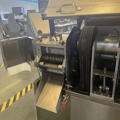 110V-380V macchina automatica di taglio di strisce di carne congelata per la lavorazione della carne