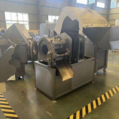 Taglio in strisce Trattamento termico Tagliatrice di carne surgelata per alimenti surgelati e lavorazione