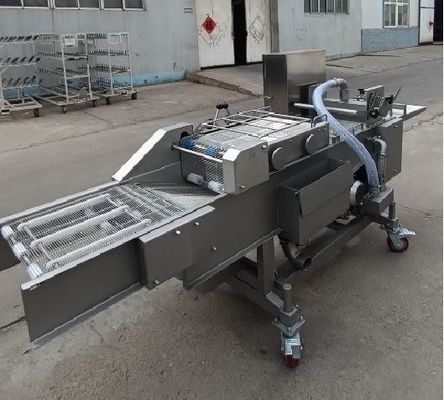 Trattamento termico Personalizzato Meatball Starch Onion Rings Batter Coating Machine