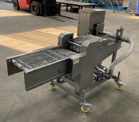 380V Voltage Hamburger Meat Patty Processing Battering Machine con grado automatico