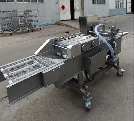 380V Voltage Hamburger Meat Patty Processing Battering Machine con grado automatico