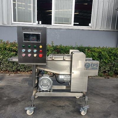 380V Voltage Hamburger Meat Patty Processing Battering Machine con grado automatico