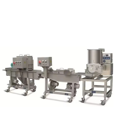 Voltaggio personalizzabile Linea di produzione e formazione di hamburger di manzo completamente automatica