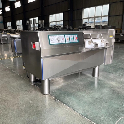 Macchina di taglio a cubo di carne congelata a 3 kW, tagliatrice di carne calda